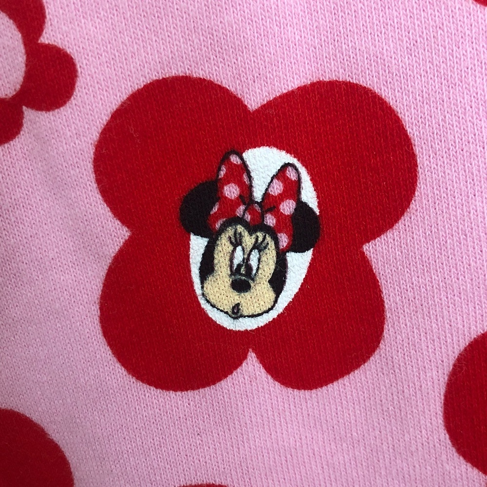Disney Pink and Red Minnie Mouse Sweatshirt - Picture 6 of 11